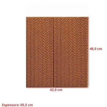 COLMEIA P/CLIMATIZADOR - ESP.05,5 X L42,0 X A048,0CM TRAS + 2-LAT 05,5XL21,0XA59,0CM - 03UN-KIT ULTRAAR ULTRA 45LT70LT 100LT - PAINEL EVAPORATIVO
